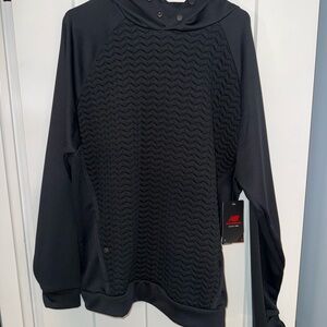 New Balance Black Heatloft Hoodie XL NWT